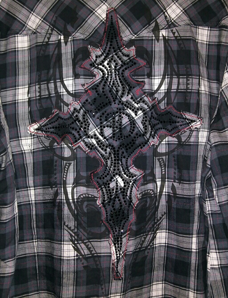 Harley Davidson Pearl Snap Shirt XL